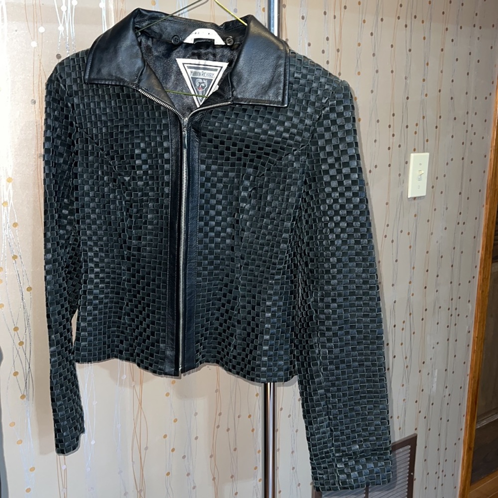 Marvin Richard’s leather jacket